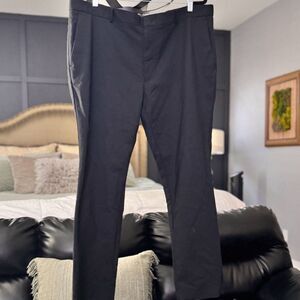 Alfani Black Dress Pants Men’s 40W 30L | Classic Stretch Slacks